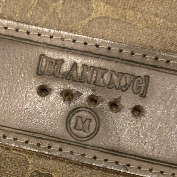 🐊BLANK NYC Olive Faux Suede Croc Fast Play Jacket Draped Cardigan Size M🐊 - Picture 7 of 7